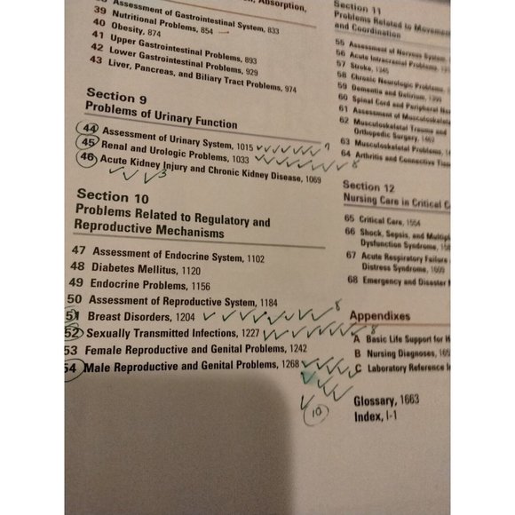 Medical Surgical Nursing Study Guide 10th Ed Lewis ISBN Nurse Student Elsevier - Picture 4 of 5